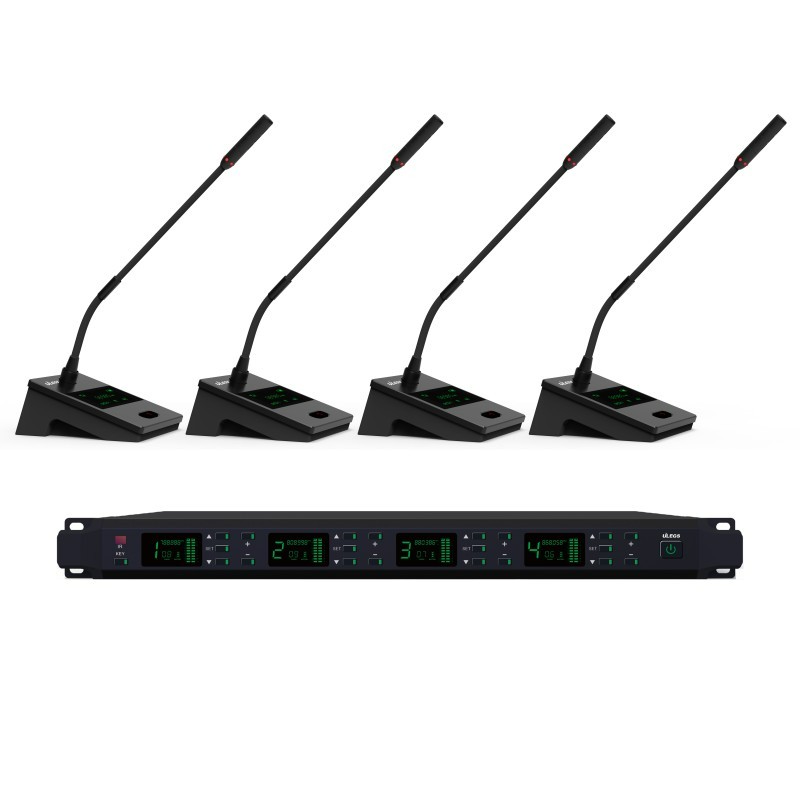 WCS640 一拖四无线鹅颈会议话筒